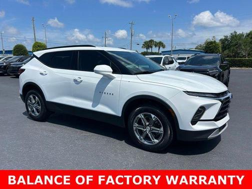Summit White 2024 Chevrolet Blazer 2LT