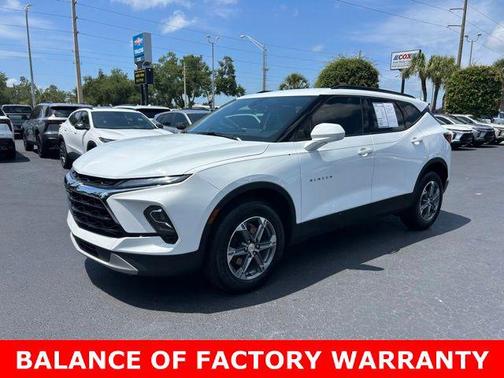 Summit White 2024 Chevrolet Blazer 2LT