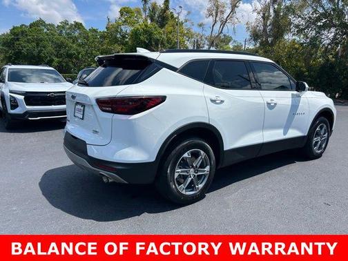 Summit White 2024 Chevrolet Blazer 2LT