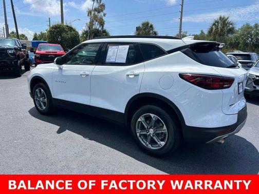 Summit White 2024 Chevrolet Blazer 2LT