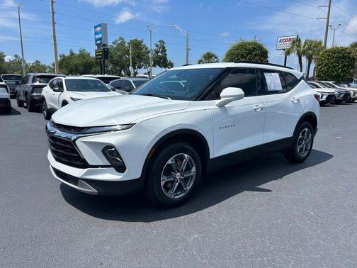 Summit White 2024 Chevrolet Blazer 2LT