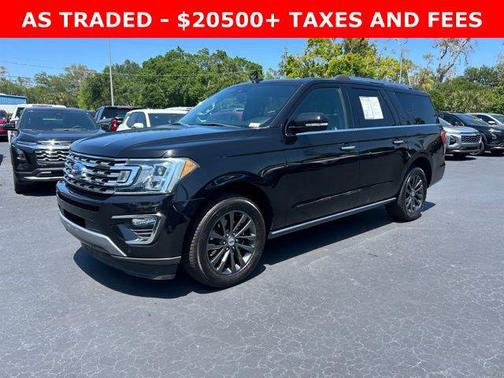 Agate Black 2020 Ford Expedition Max Limited
