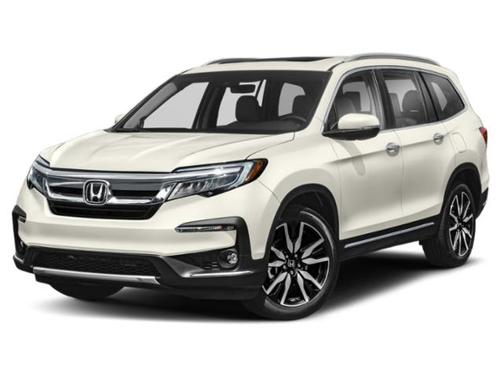 White Diamond Pearl 2019 Honda Pilot Touring 8-Passenger