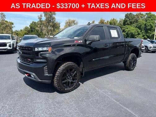 Black 2021 Chevrolet Silverado 1500 LT Trail Boss