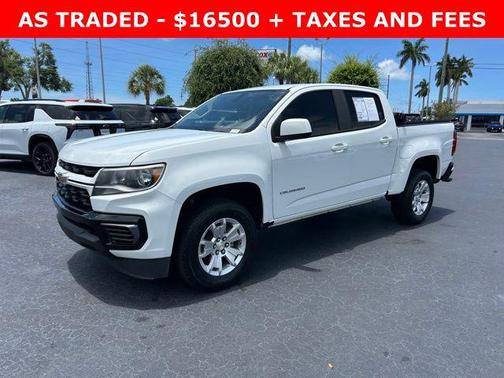 Summit White 2021 Chevrolet Colorado LT