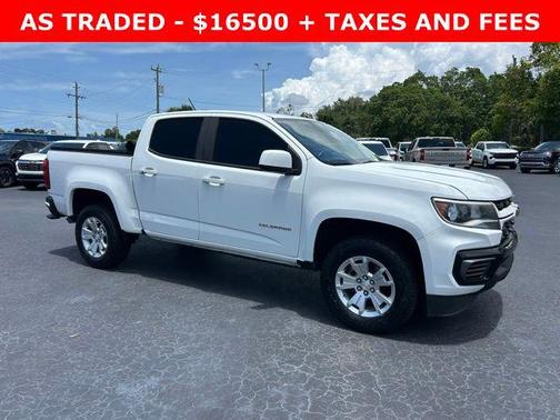 Summit White 2021 Chevrolet Colorado LT