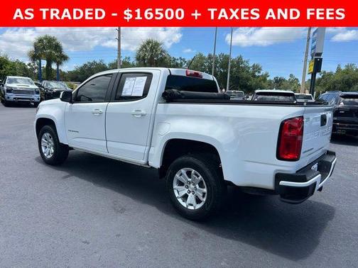 Summit White 2021 Chevrolet Colorado LT