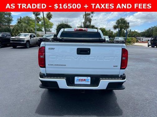 Summit White 2021 Chevrolet Colorado LT