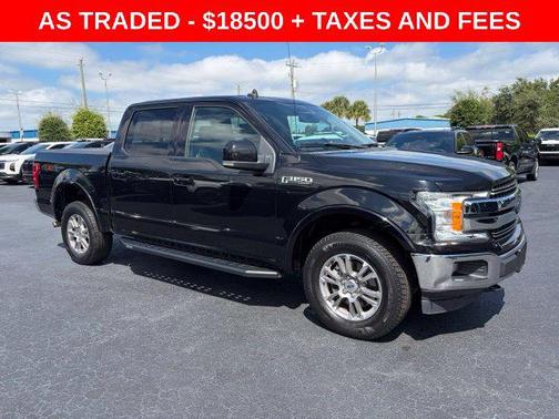 Agate Black Metallic 2019 Ford F-150 Lariat