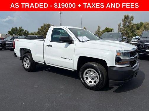 Summit White 2018 Chevrolet Silverado 1500 WT