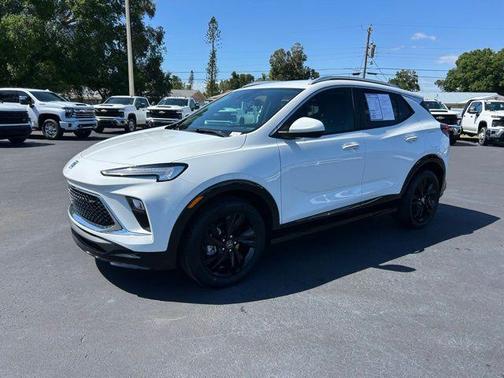 Summit White 2024 Buick Encore GX Sport Touring