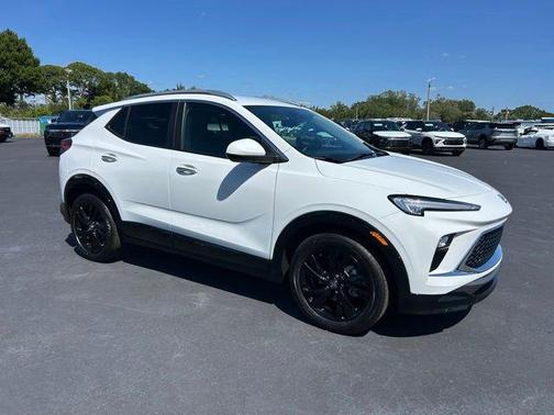 Summit White 2024 Buick Encore GX Sport Touring