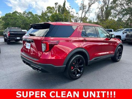 Rapid Red Metallic Tinted Clearcoat 2022 Ford Explorer ST