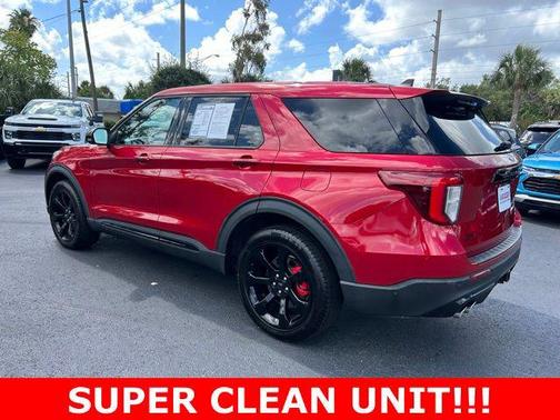Rapid Red Metallic Tinted Clearcoat 2022 Ford Explorer ST