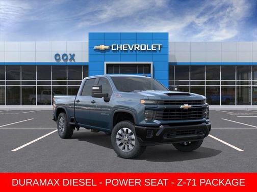Lakeshore Blue Metallic 2026 Chevrolet Silverado 2500 Custom