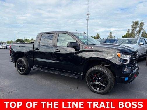 Black 2025 Chevrolet Silverado 1500 LT Trail Boss