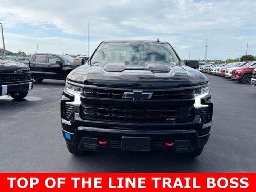 Black 2025 Chevrolet Silverado 1500 LT Trail Boss