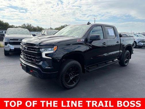 Black 2025 Chevrolet Silverado 1500 LT Trail Boss