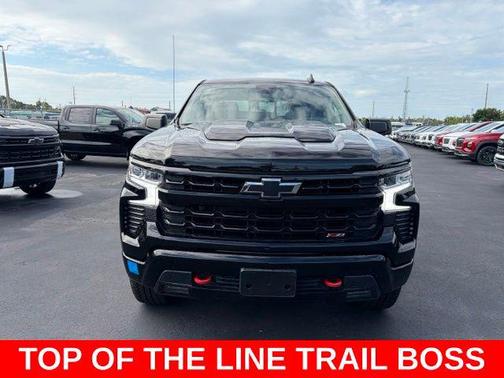 Black 2025 Chevrolet Silverado 1500 LT Trail Boss