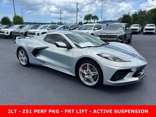 Silver Flare Metallic 2024 Chevrolet Corvette Stingray w/2LT