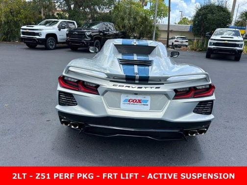 Silver Flare Metallic 2024 Chevrolet Corvette Stingray w/2LT