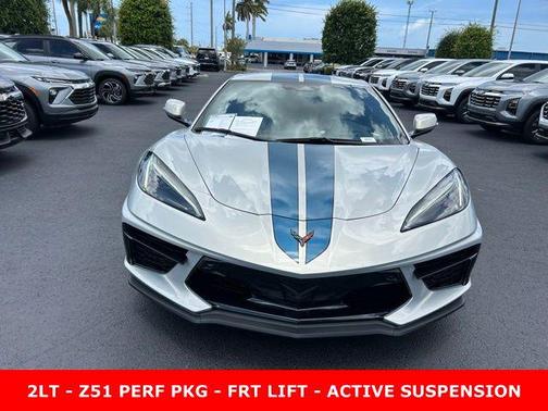 Silver Flare Metallic 2024 Chevrolet Corvette Stingray w/2LT