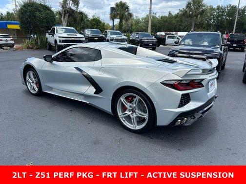 Silver Flare Metallic 2024 Chevrolet Corvette Stingray w/2LT