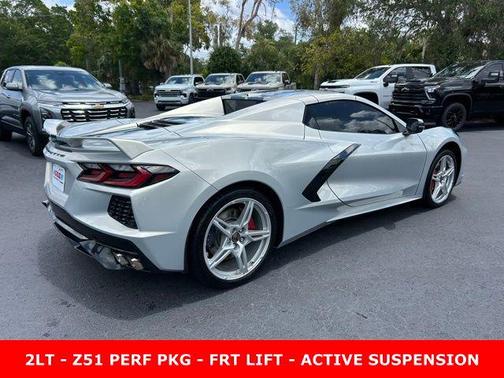 Silver Flare Metallic 2024 Chevrolet Corvette Stingray w/2LT