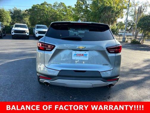 Sterling Gray Metallic 2023 Chevrolet Blazer 2LT