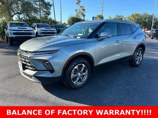 Sterling Gray Metallic 2023 Chevrolet Blazer 2LT