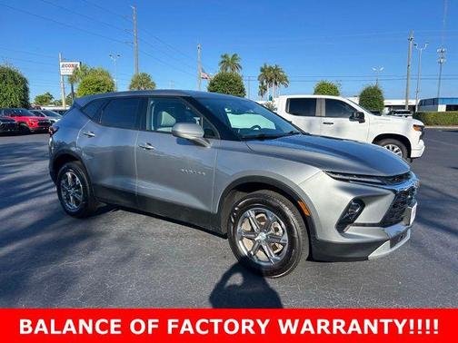 Sterling Gray Metallic 2023 Chevrolet Blazer 2LT