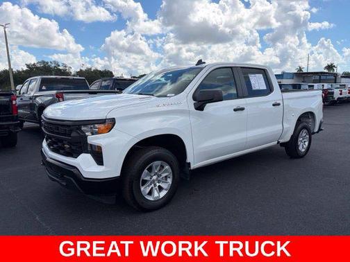 Summit White 2024 Chevrolet Silverado 1500 WT