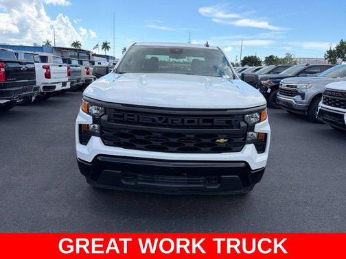 Summit White 2024 Chevrolet Silverado 1500 WT