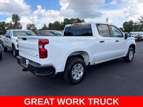 Summit White 2024 Chevrolet Silverado 1500 WT