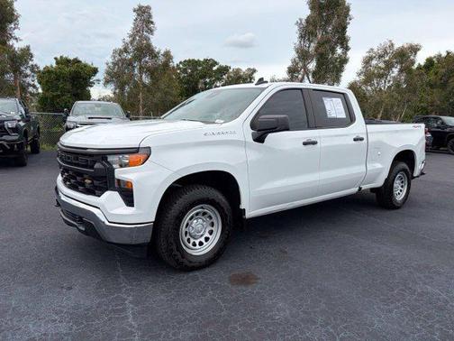 Summit White 2023 Chevrolet Silverado 1500 WT