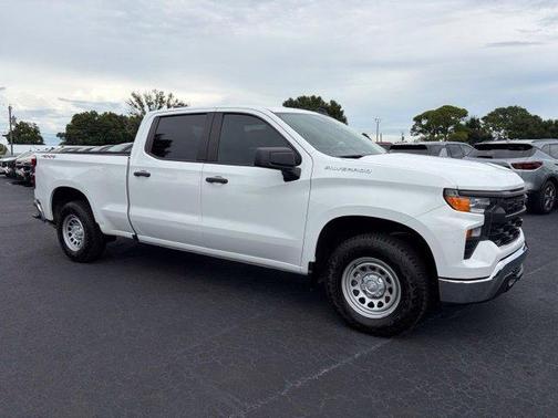 Summit White 2023 Chevrolet Silverado 1500 WT