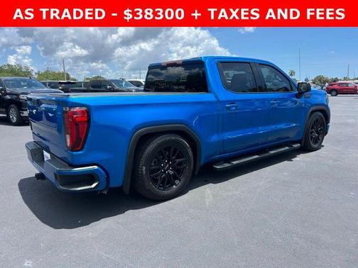 Dynamic Blue Metallic 2022 GMC Sierra 1500 Elevation