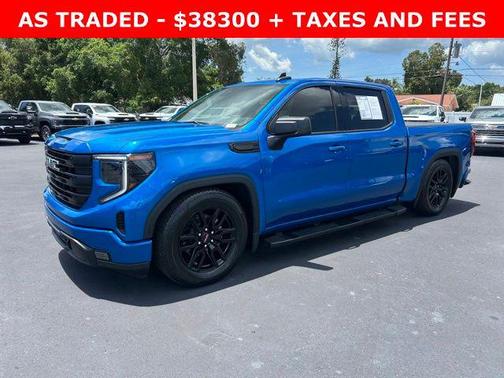 Dynamic Blue Metallic 2022 GMC Sierra 1500 Elevation