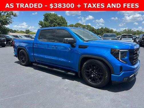 Dynamic Blue Metallic 2022 GMC Sierra 1500 Elevation