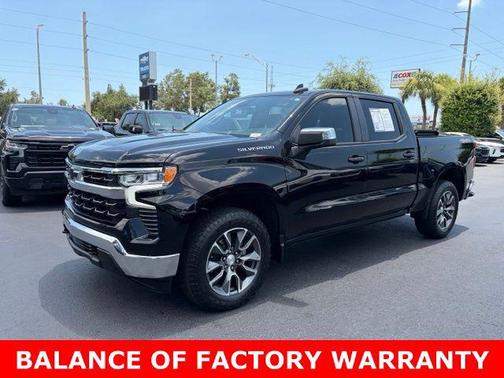 Black 2023 Chevrolet Silverado 1500 LT