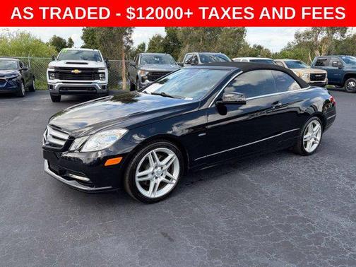 Black 2012 Mercedes-Benz E-Class E 350