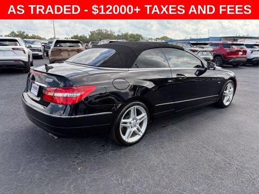 Black 2012 Mercedes-Benz E-Class E 350