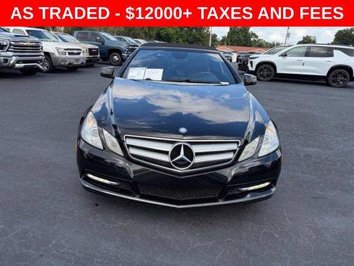 Black 2012 Mercedes-Benz E-Class E 350