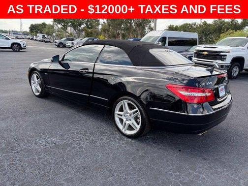 Black 2012 Mercedes-Benz E-Class E 350