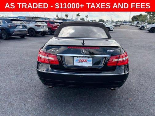 Black 2012 Mercedes-Benz E-Class E 350