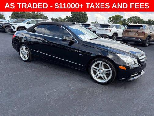 Black 2012 Mercedes-Benz E-Class E 350