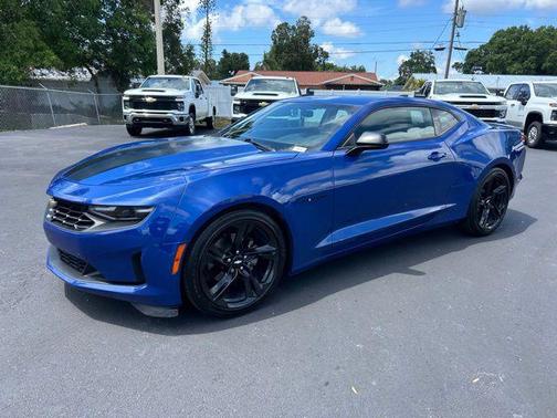 Riverside Blue Metallic 2019 Chevrolet Camaro 1LT