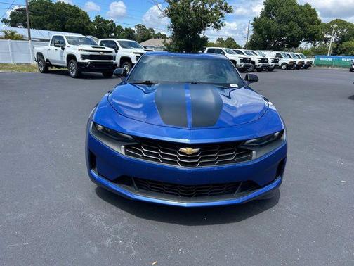 Riverside Blue Metallic 2019 Chevrolet Camaro 1LT