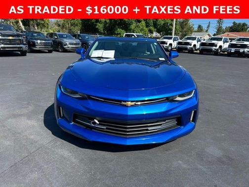 Hyper Blue Metallic 2016 Chevrolet Camaro 1LT