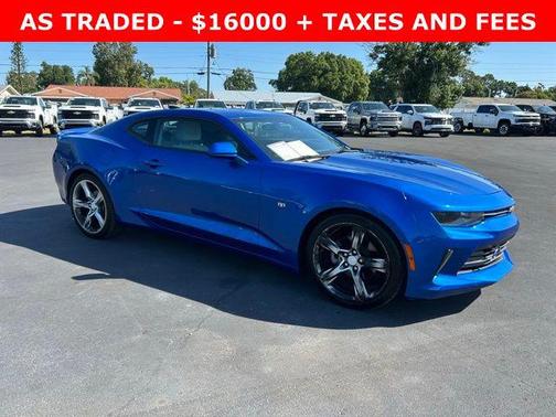 Hyper Blue Metallic 2016 Chevrolet Camaro 1LT